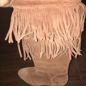 Gianni bini suede boots 6.5